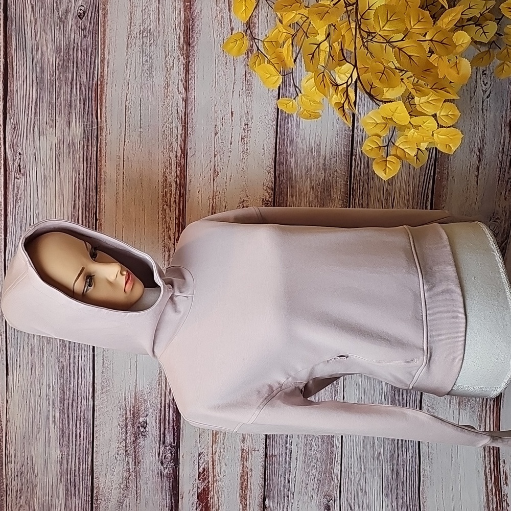 NWT OLD NAVY BOUNCE  FUNNEL NECK LONG SLEEVE PULLOVER CROP TUNIC